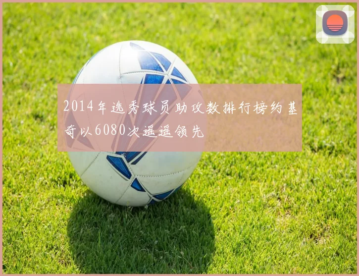 2014年选秀球员助攻数排行榜约基奇以6080次遥遥领先
