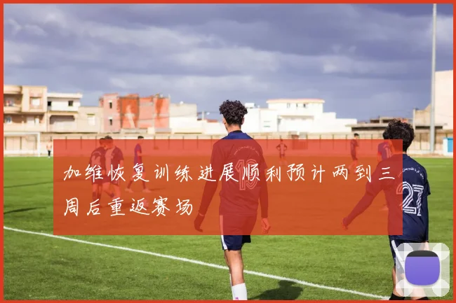 加维恢复训练进展顺利预计两到三周后重返赛场
